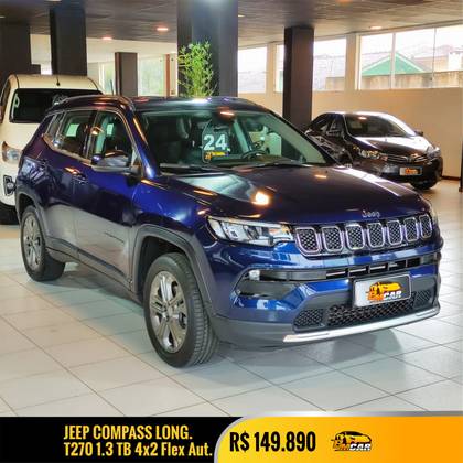 JEEP COMPASS 1.3 T270 TURBO FLEX LONGITUDE AT6 JEEP COMPASS 1.3 T270 TURBO FLEX LONGITUDE AT6
